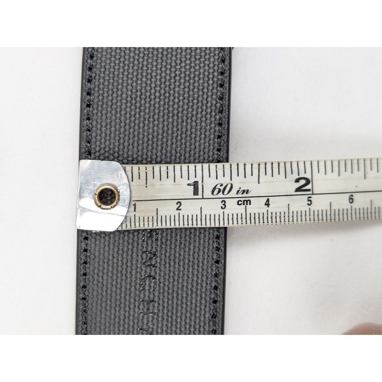 Givenchy o1rshd1 Size: 95 / Double Ring Belt in Black Size 36 - 18 Thumbnail