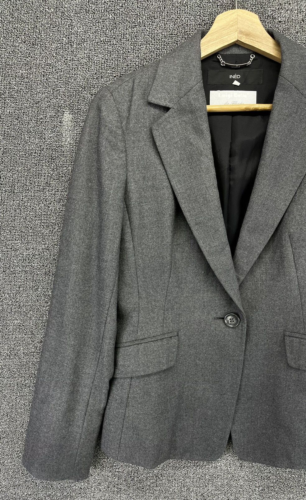 Yohji Yamamoto Vintage Yohji Yamamoto Ined Wool Coat Jacket Size S / US 4 / IT 40 - 3 Thumbnail