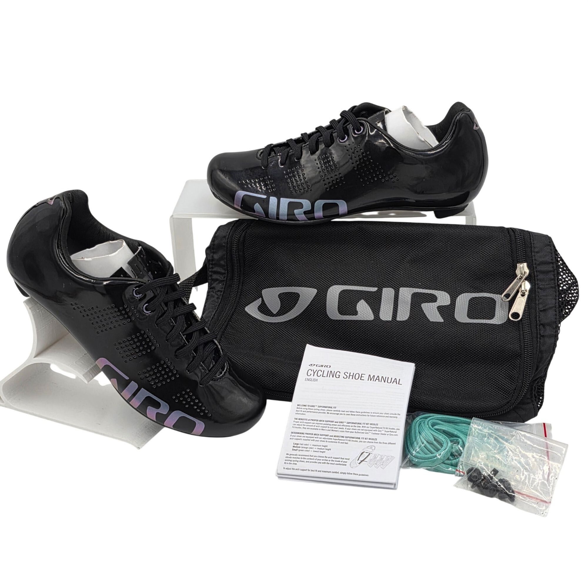 Giro NEW Giro Empire Acc Cycling Shoes Womens 6 Black Road Bike Size US 6 / IT 36 - 14 Thumbnail