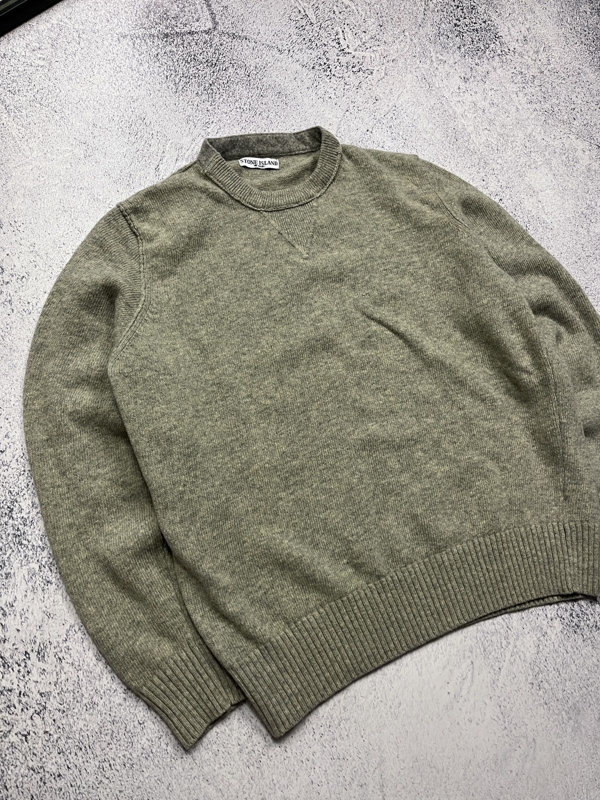 Stone Island Vintage Stone Island 2007 Wool Knit Sweater Archive Rare Size US XXL / EU 58 / 5 - 3 Thumbnail