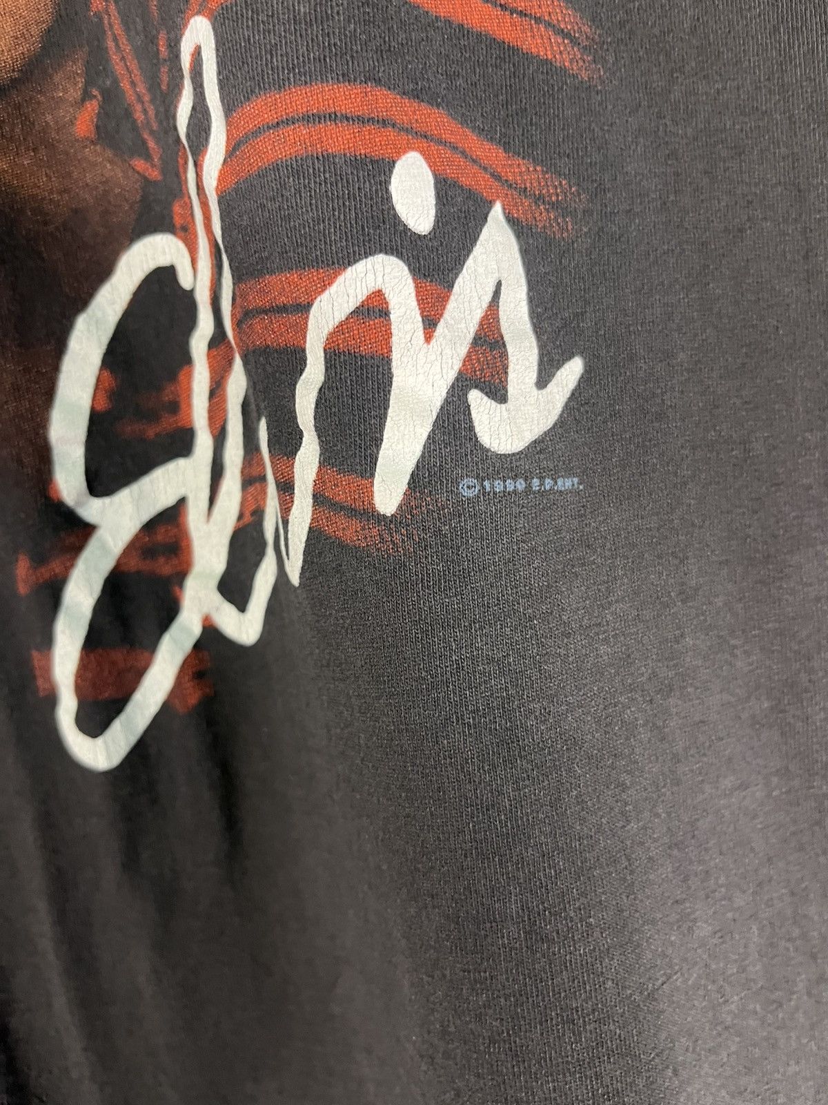 Band Tees × Vintage Vintage Elvis tee Size US XL / EU 56 / 4 - 5 Thumbnail