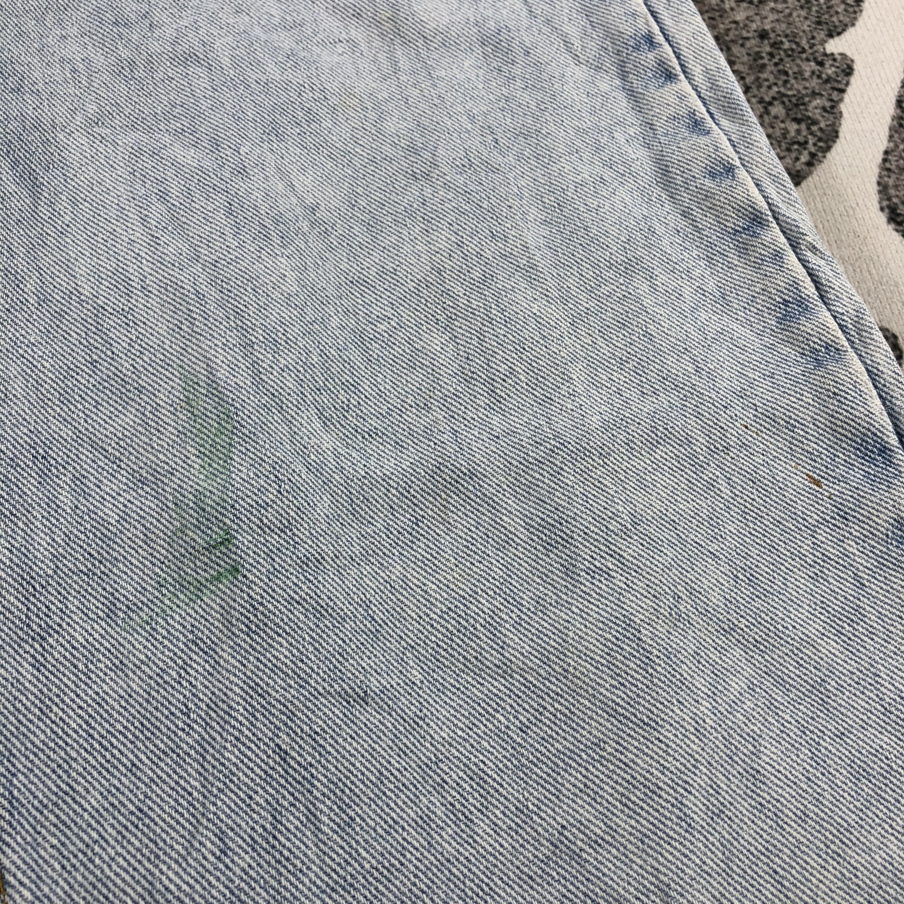 Levi's Vintage 90s Levi's 550 Jeans Distress Light wash Denim KJ899 Size US 29 - 9 Thumbnail