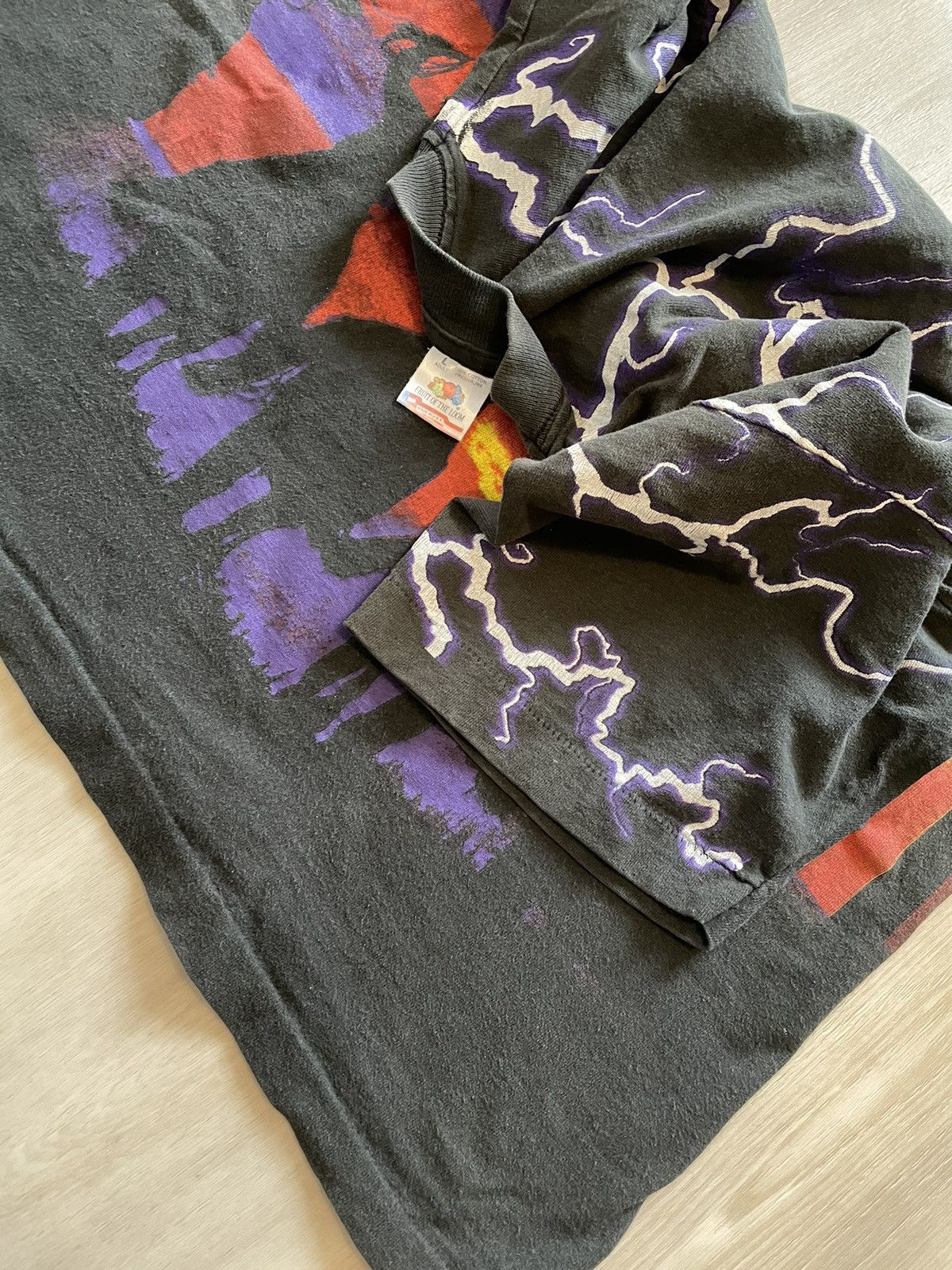 Designer × Hypebeast × Vintage Vintage Riders of the Storm Lightning AOP Western Large Size US L / EU 52-54 / 3 - 3 Thumbnail