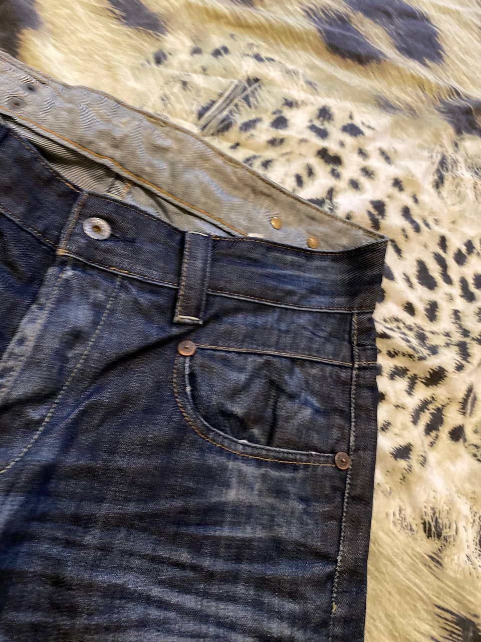 G-Star streetwear G-Star Raw 3301 blue jeans denim pants vintage Size US 32 / EU 48 - 6 Thumbnail