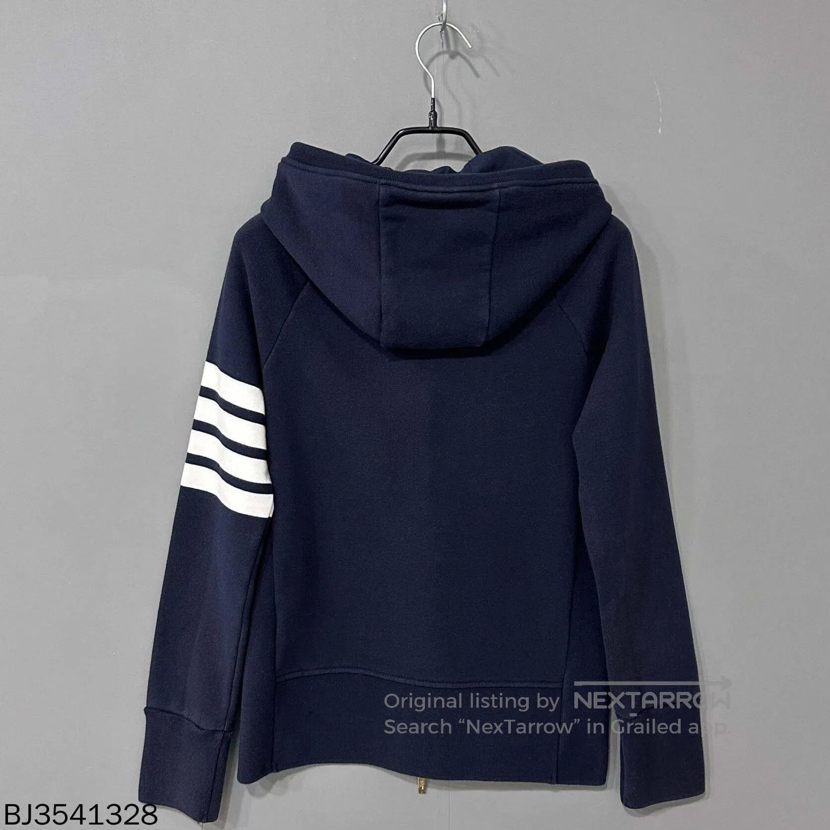 Other classic navy zip-up hoodie by Thom Browne. Size US XXS / EU 40 - 2 Thumbnail