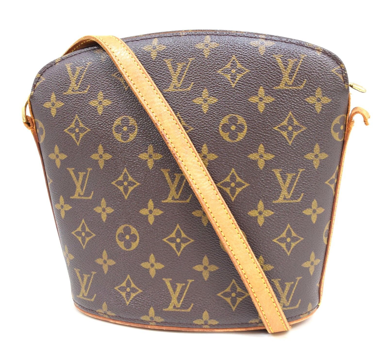 Louis Vuitton LV Drouot Crossbody Bag Monogram Canvas M51290 Size ONE SIZE - 1 Thumbnail