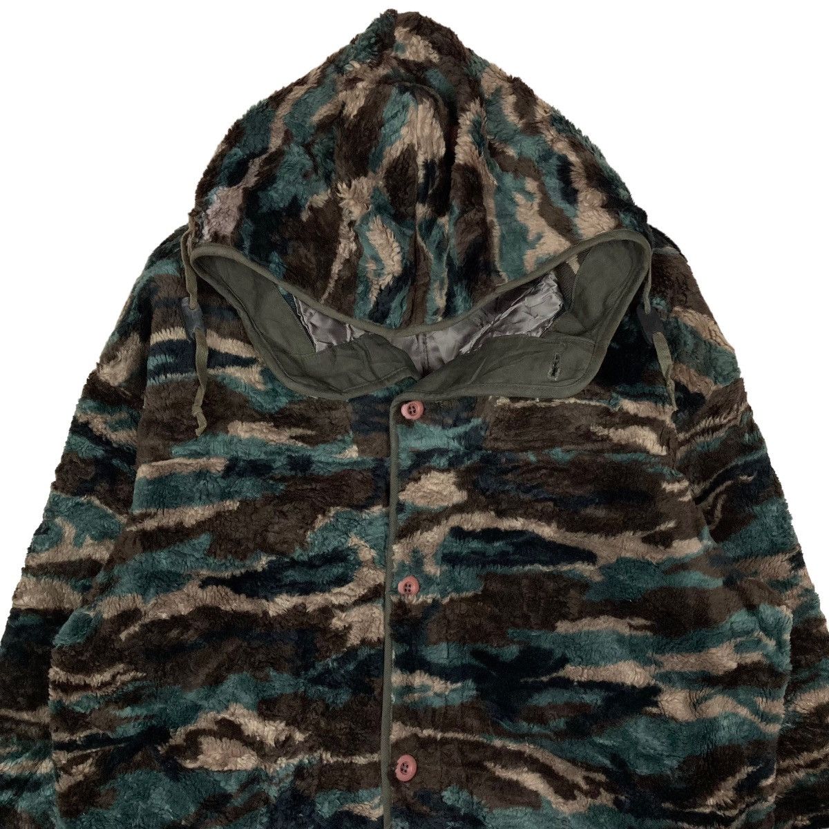 Avirex Vintage Avirex Officer’s Uniform Button Camouflage fur fur Size US M / EU 48-50 / 2 - 3 Thumbnail