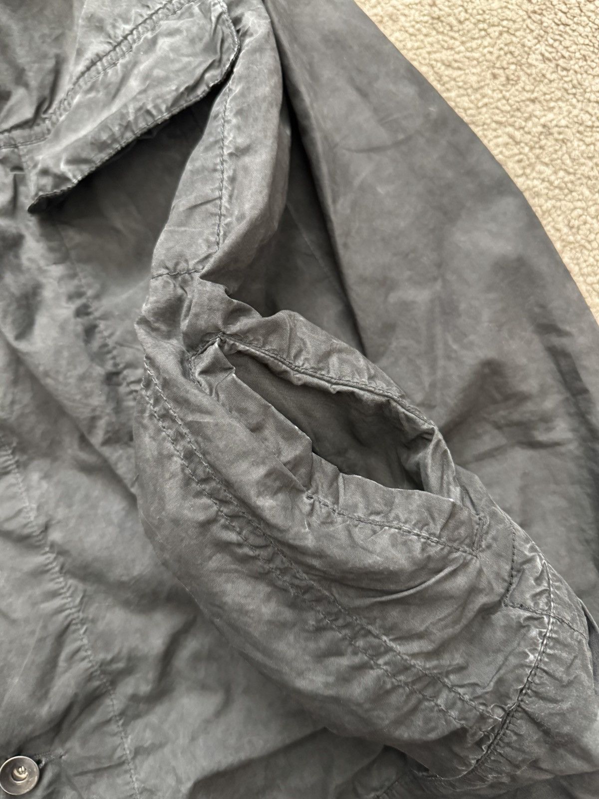 Rick Owens Drkshdw SS09 Rick Owens DRKSHDW "Strutter" High Neck Cropped Jacket Size US S / EU 44-46 / 1 - 7 Thumbnail