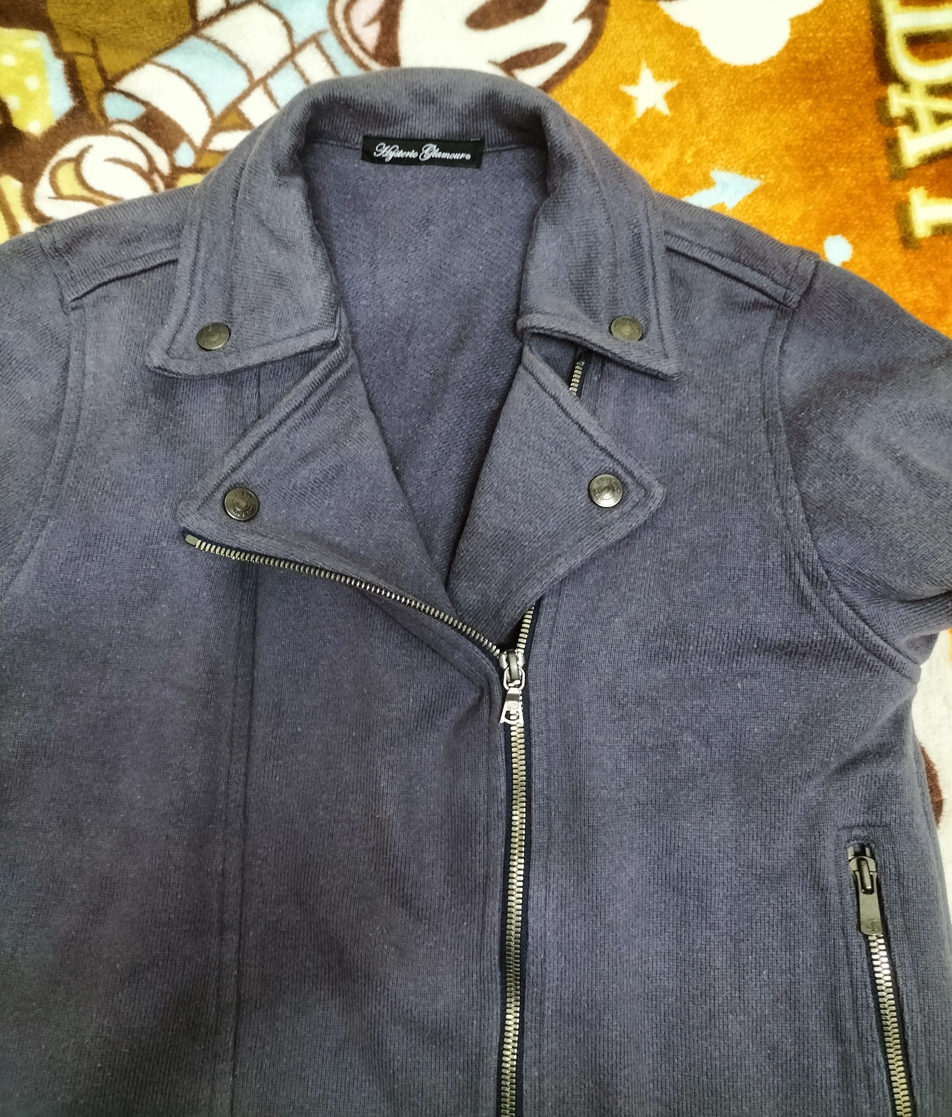 Hysteric Glamour Hysteric glamour biker jacket double collar Size US S / EU 44-46 / 1 - 4 Thumbnail