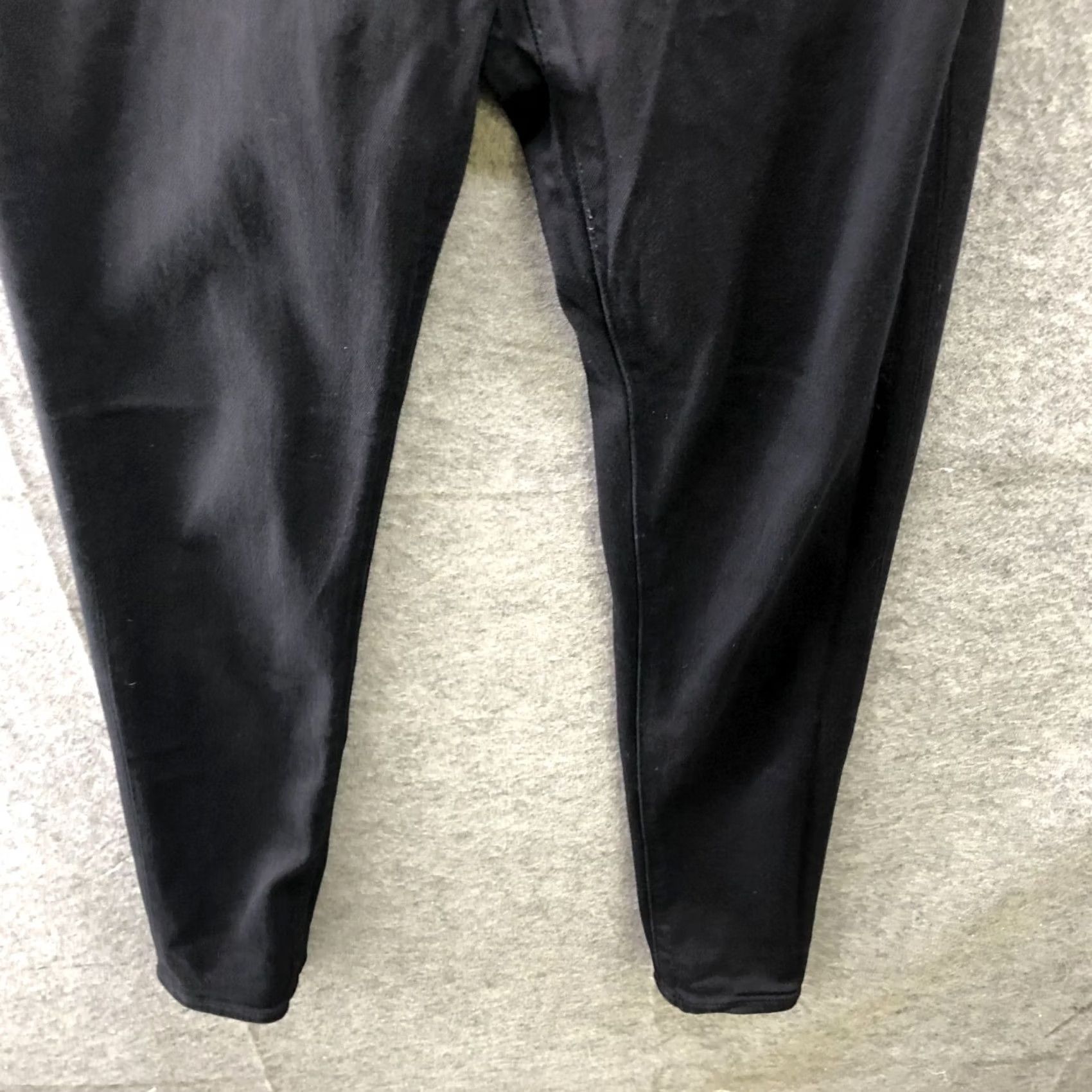 Vintage VINTAGE AG Adriano Goldschmied Womens Jeans 27R Black Skinny Secret Fit Slim High Rise Denim Cotton Blend Stretch Hip Guessing: Note, not vintage? Size 27" / US 4 / IT 40 - 4 Thumbnail