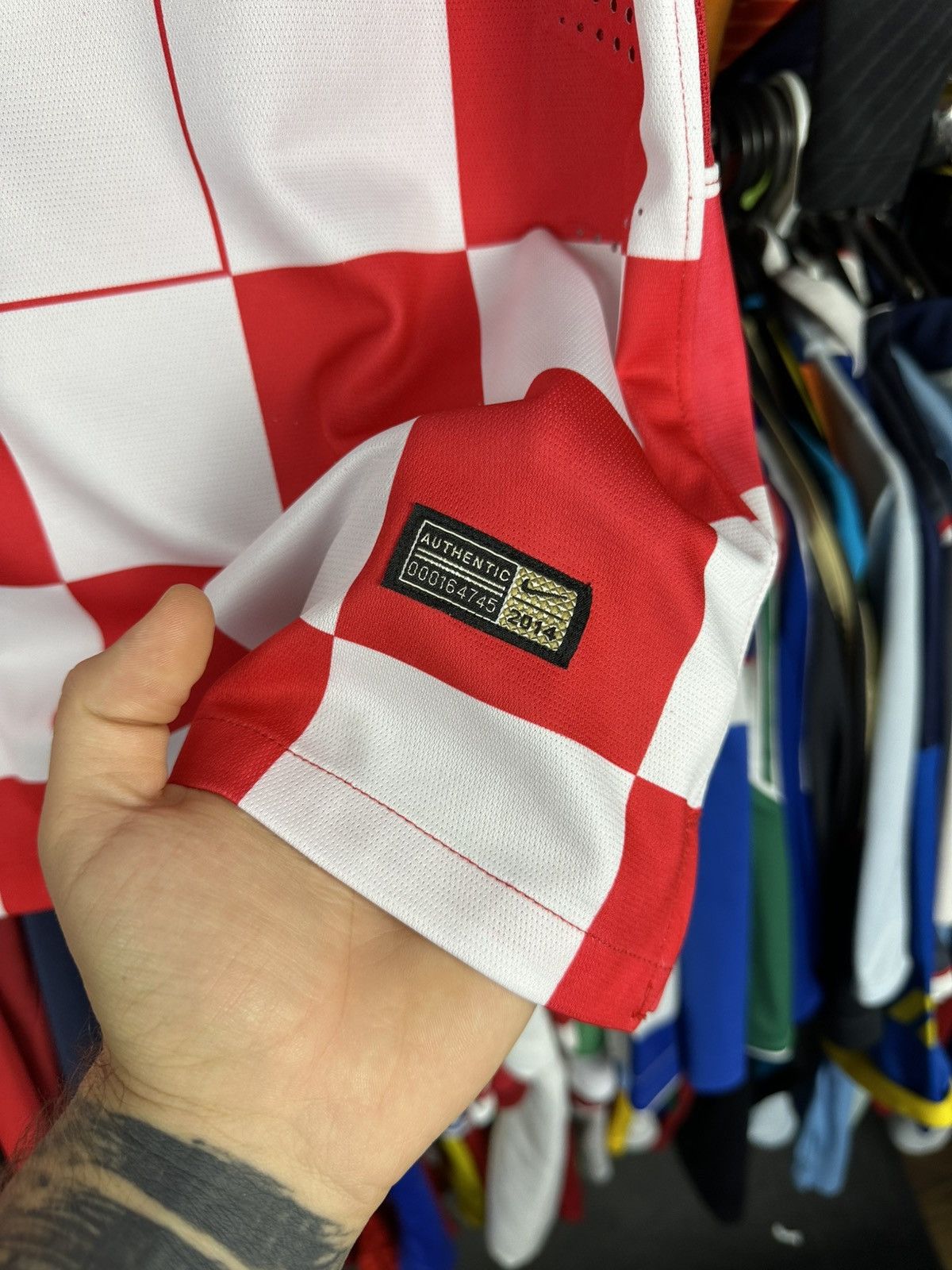 Other Nike Croatia 2014 NEDOKLAN 99 football shirt soccer jersey Size US M / EU 48-50 / 2 - 3 Thumbnail