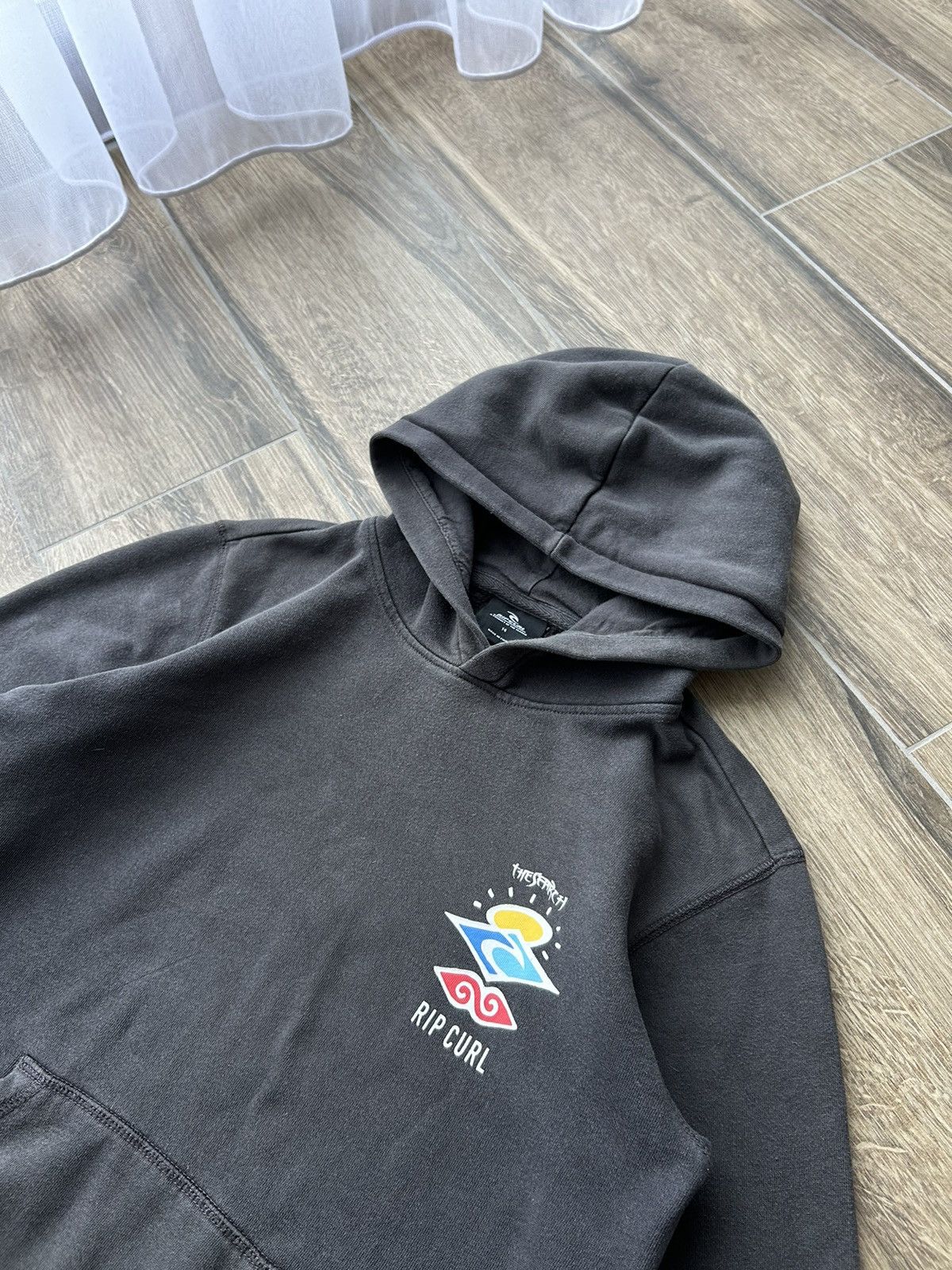 Rip Curl × Vintage Rip curl big logo y2k hoodies rare mens Size US S / EU 44-46 / 1 - 3 Thumbnail