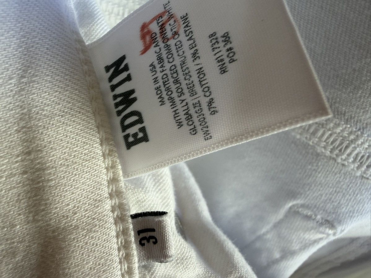 Edwin Edwin Edwin white jeans 31 Size 31" - 3 Thumbnail