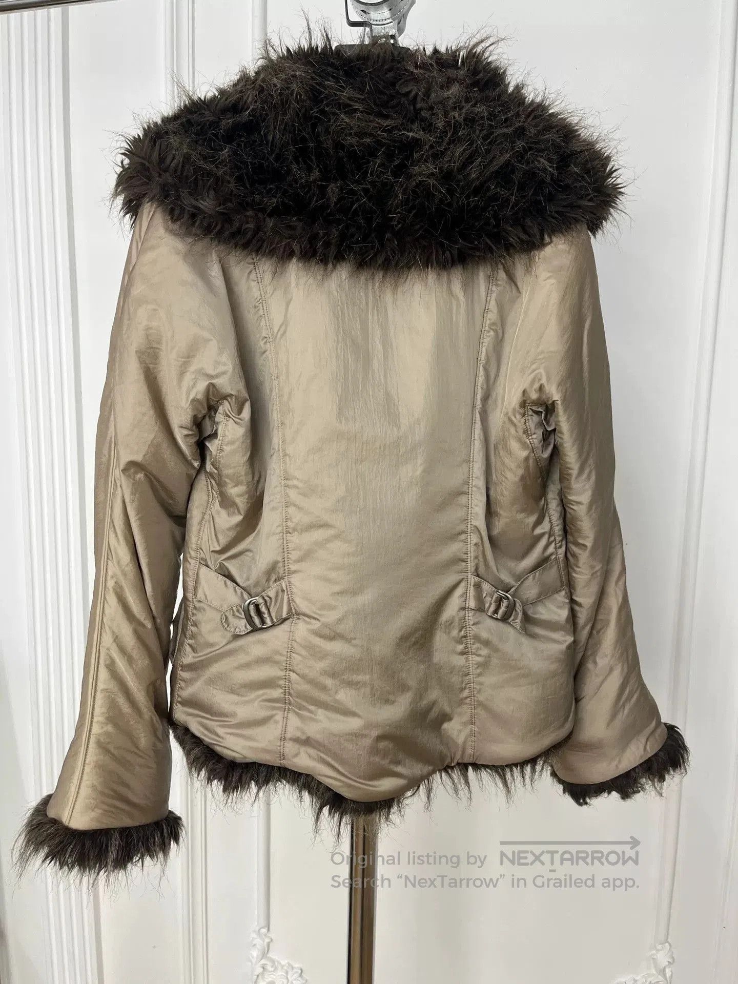 Issey Miyake Issey Miyake Fur Collar Cotton Coat. Size M / US 6-8 / IT 42-44 - 2 Thumbnail