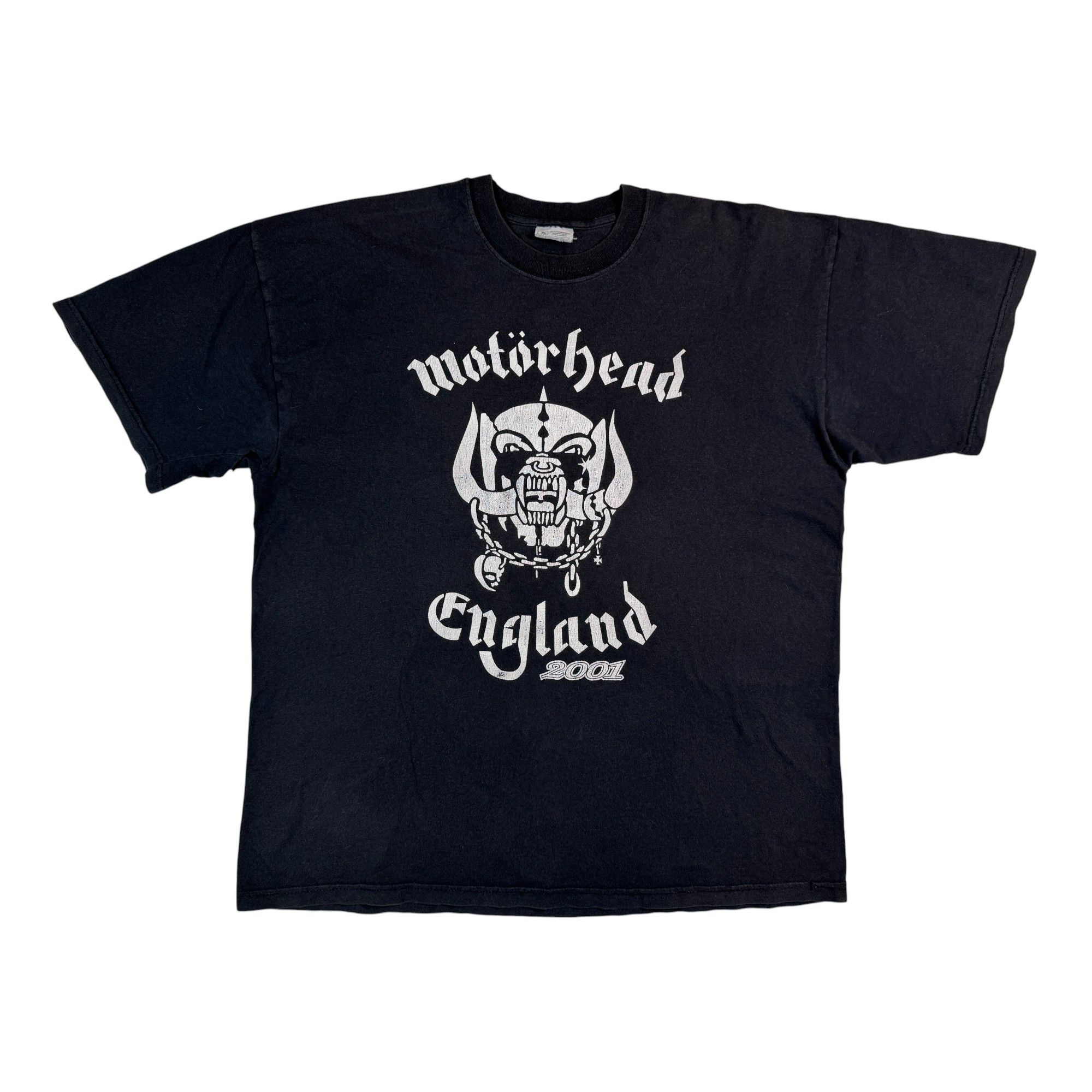 Band Tees Vintage 2001 Motörhead T-shirt Heavy Metal Band Tee XL Size US XL / EU 56 / 4 - 1 Thumbnail