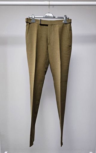 o1sm1stk0824 Wool Viscose Sport Atticus Feu Pant Khahi Brown