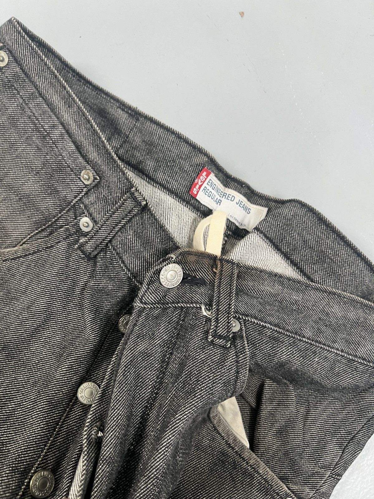 Levi's Vintage Levi’s engineer jeans denim Size US 30 / EU 46 - 6 Thumbnail