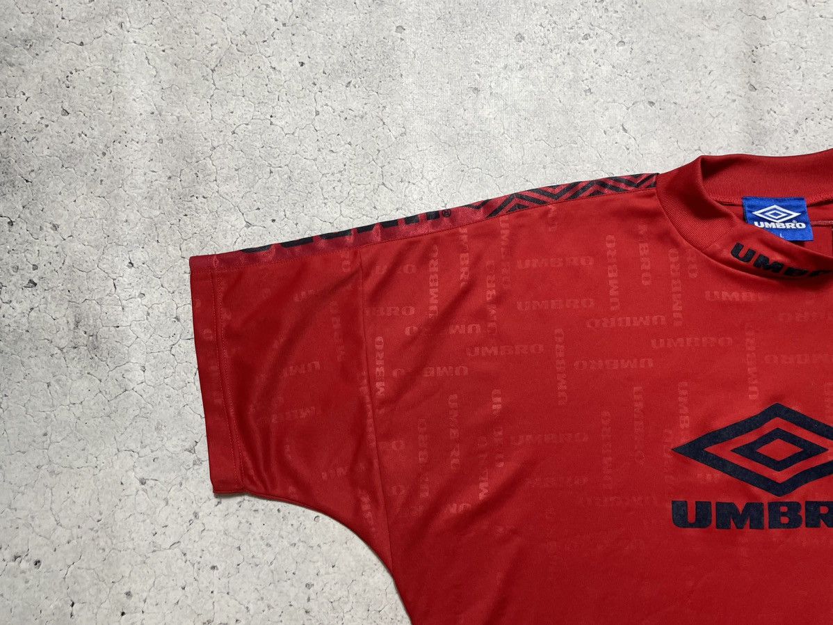 Umbro Vintage 90s Retro T-Shirt Stripes Umbro Big Logo Y2K Size US L / EU 52-54 / 3 - 4 Thumbnail