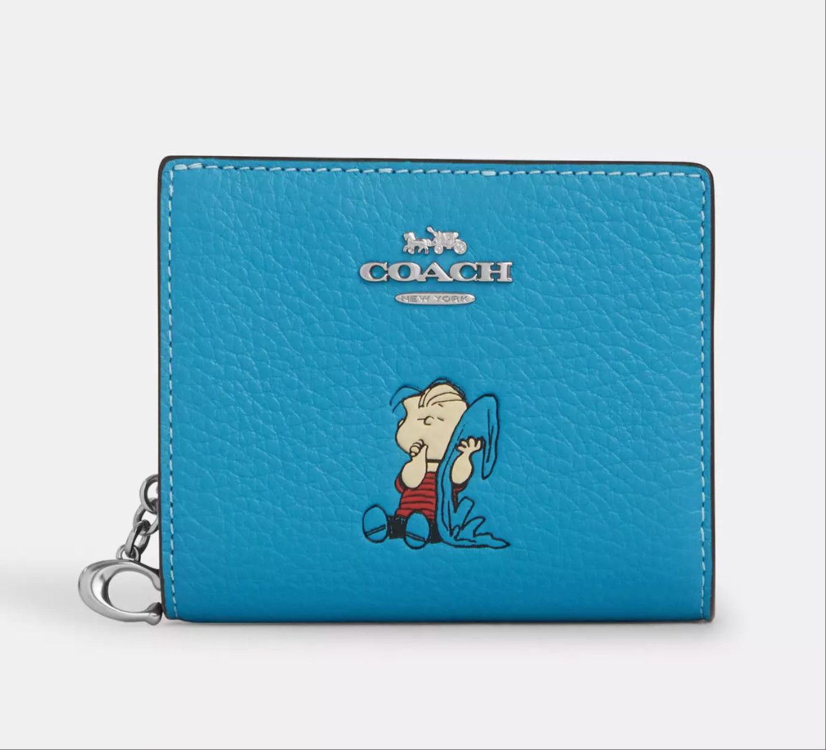 Coach Coach X Peanuts Snap Wallet With Linus CBN91 Size ONE SIZE - 6 Thumbnail