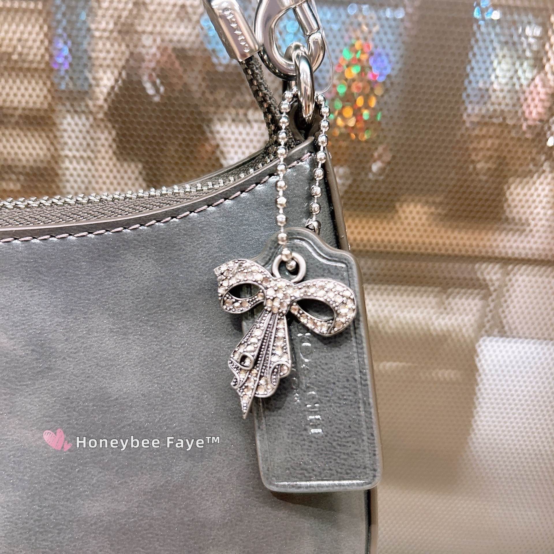 Coach Teri Mini Crossbody Bag CCE83 Metallic Gunmetal Size ONE SIZE - 6 Thumbnail