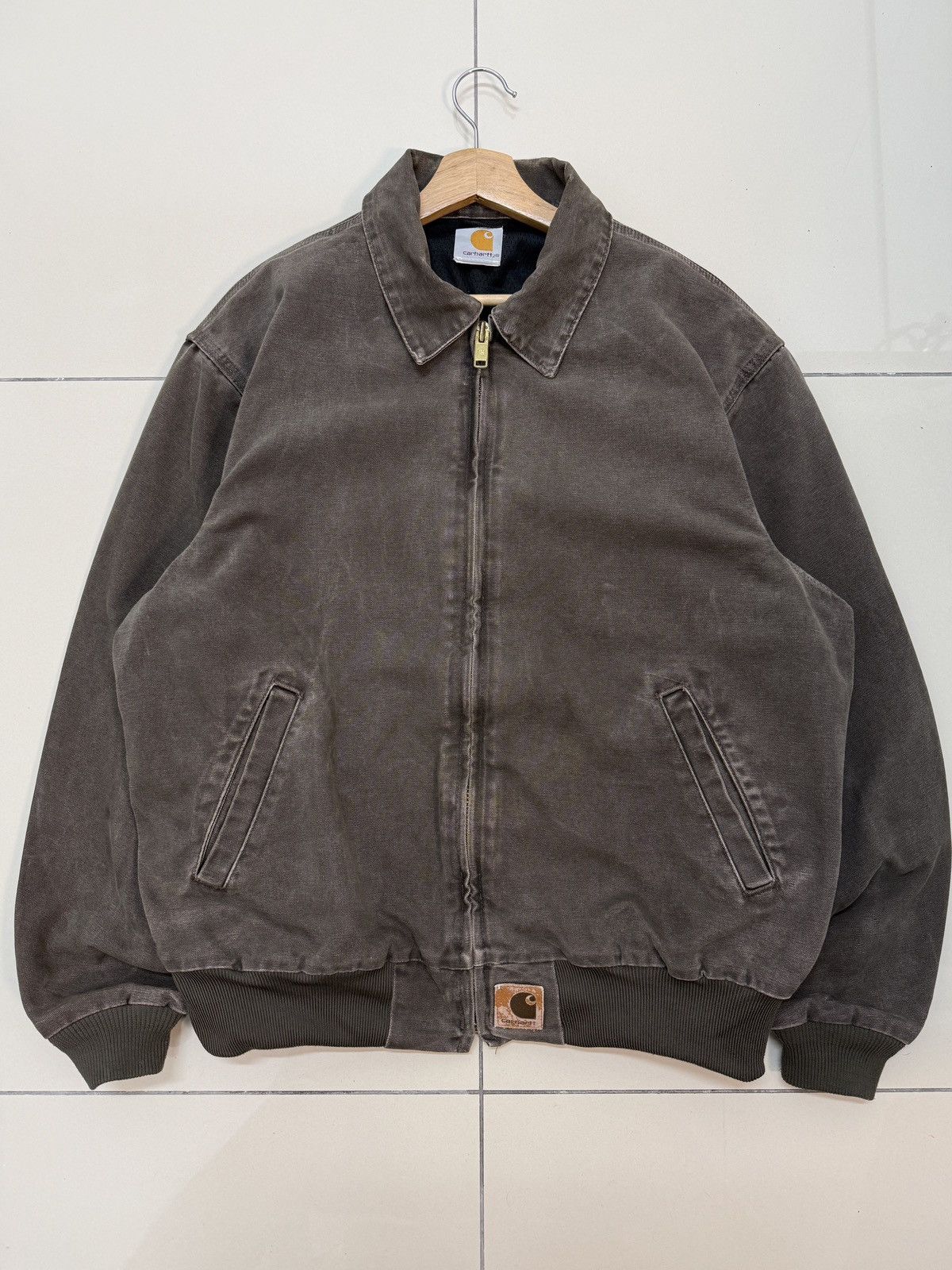 Carhartt Vintage Carhartt Santa fe brown jacket Size US L / EU 52-54 / 3 - 1 Thumbnail