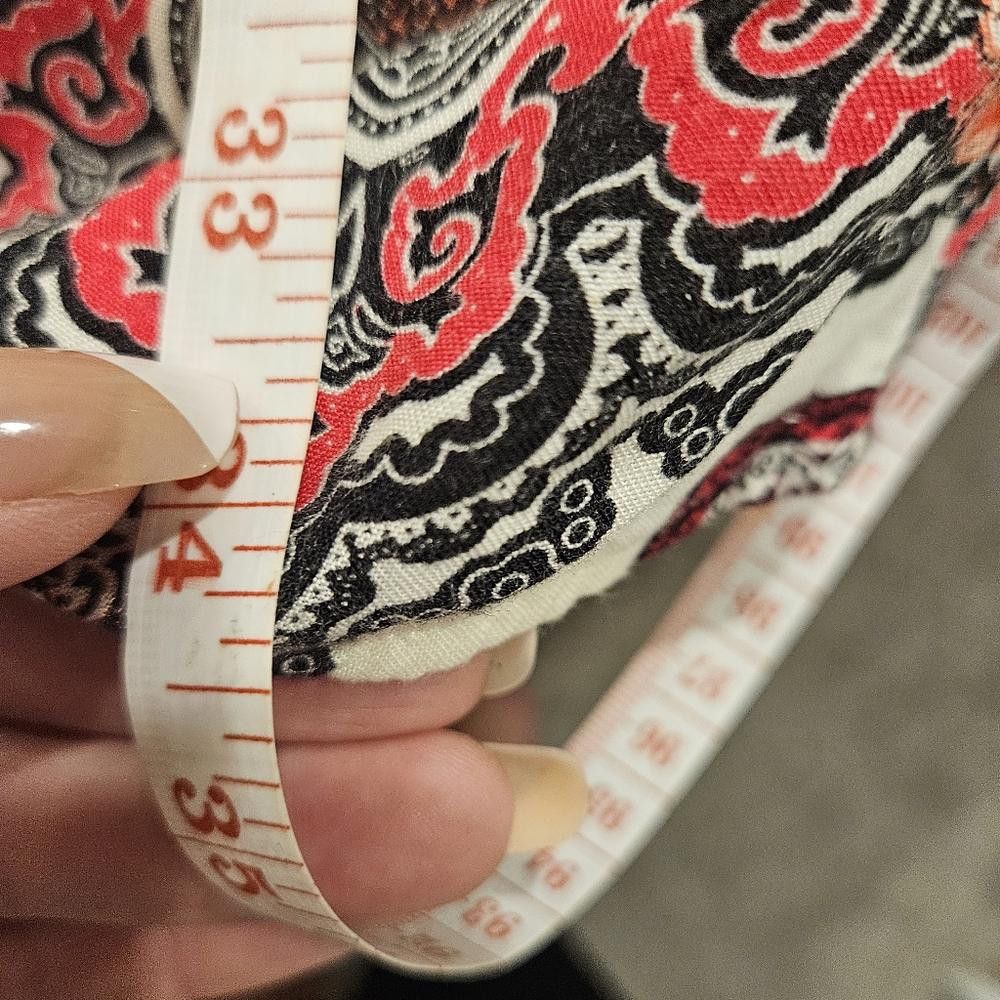 Designer New York & Co Floral PrintDress with Crisscross Detail Size S / US 4 / IT 40 - 7 Thumbnail
