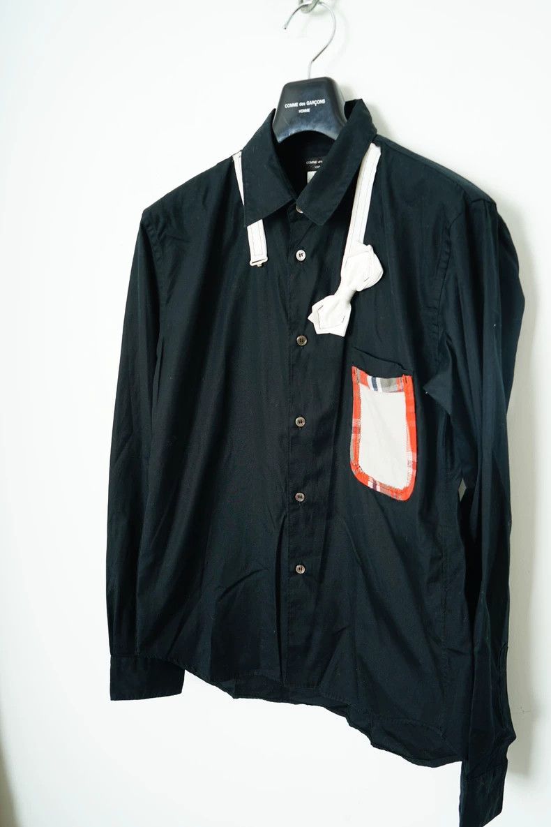 Comme des Garcons Comme Des Garcons Butterfly tie patchwork shirt 2503-Nextar Size US S / EU 44-46 / 1 - 2 Thumbnail