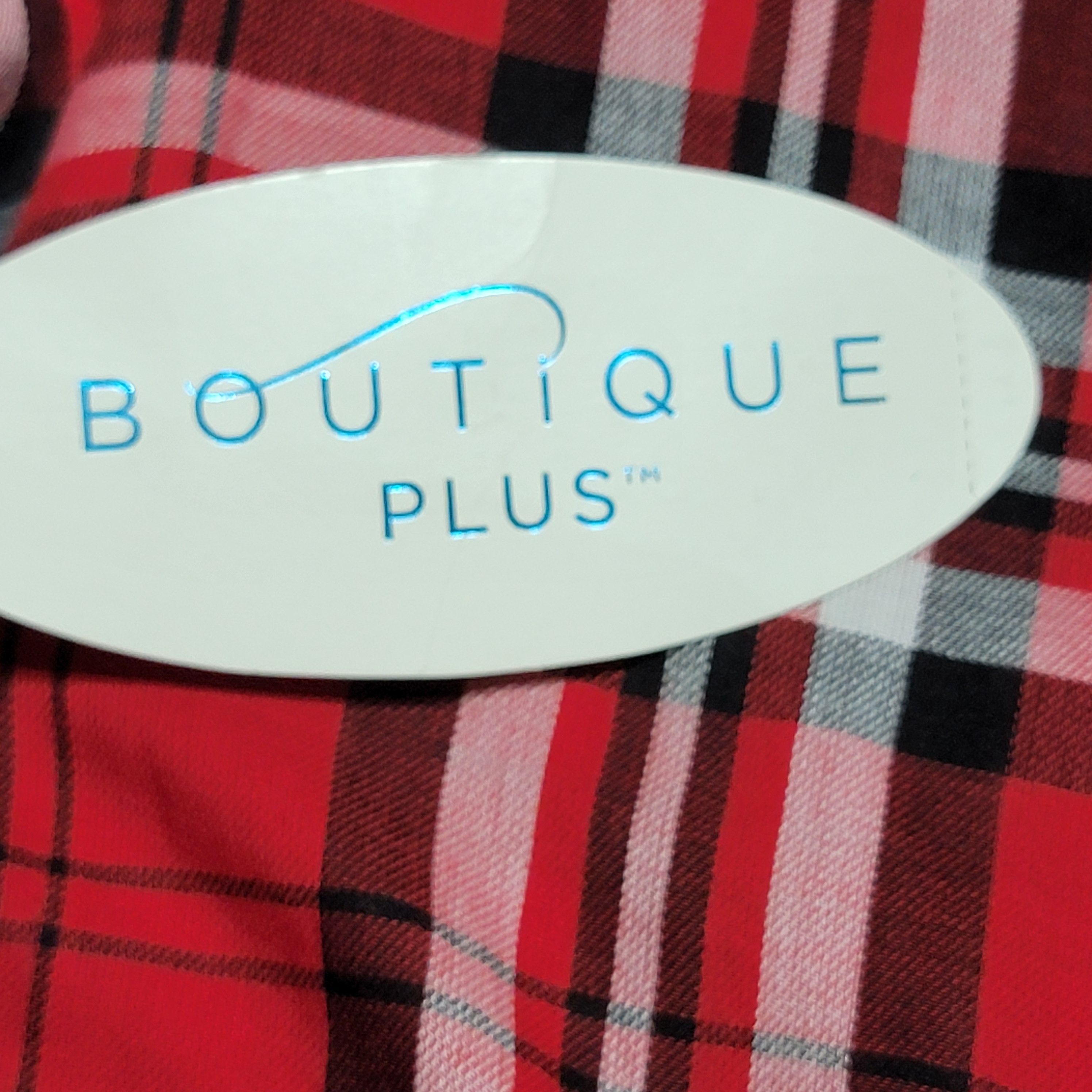 Other Boutique Plus Blouse w/ Flare Sleeves - OX (14W) NWT Size XL / US 12-14 / IT 48-50 - 7 Thumbnail