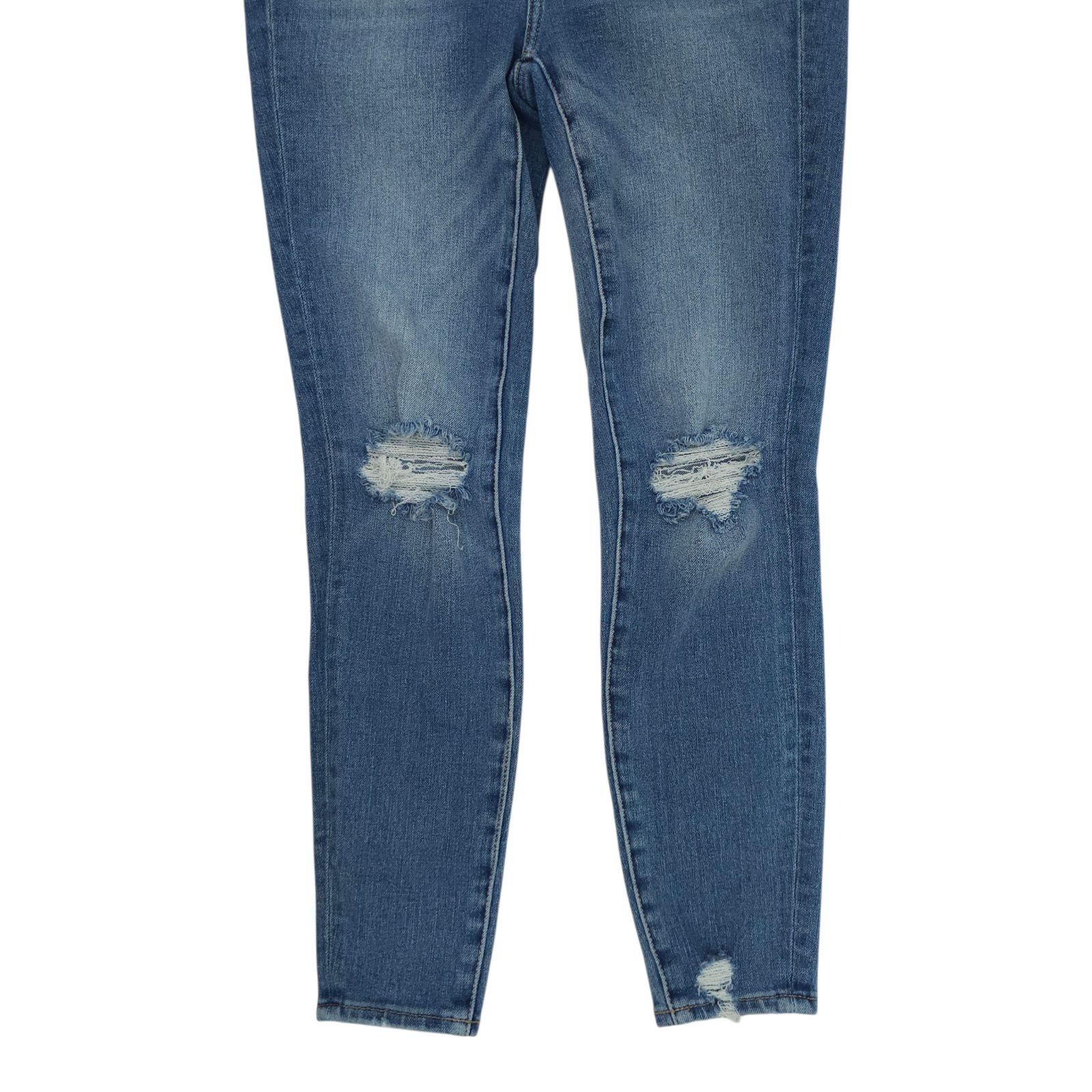 American Eagle Outfitters American Eagle Dream Jean 0 XShort Mid Rise Jegging Blue Size 25" / US 0 / IT 36 - 11 Thumbnail