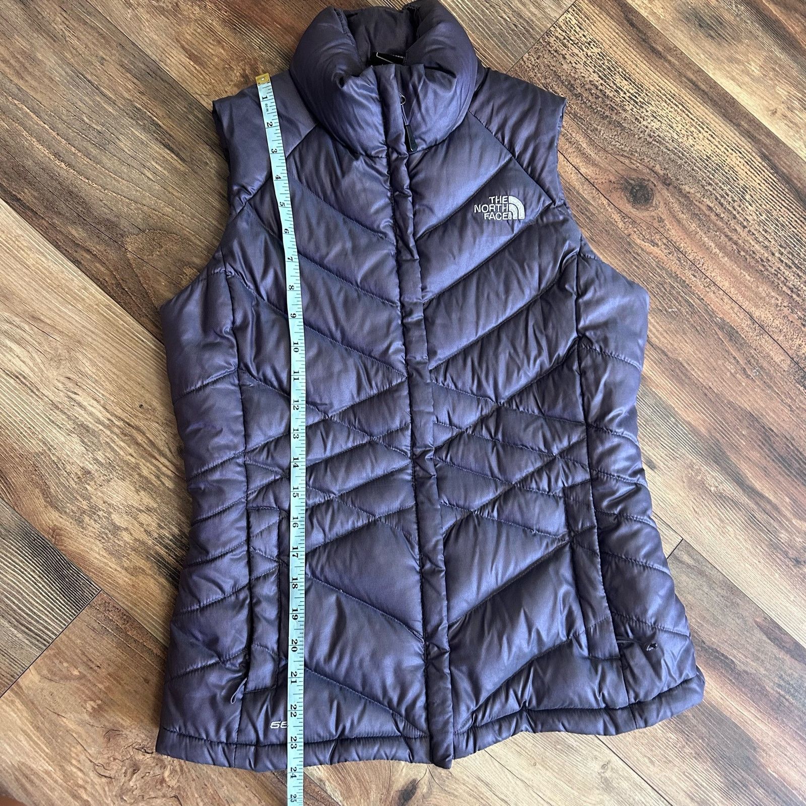 The North Face North Face 550 Puffer Vest Goose Down Metallic Purple Small Size S / US 4 / IT 40 - 5 Thumbnail
