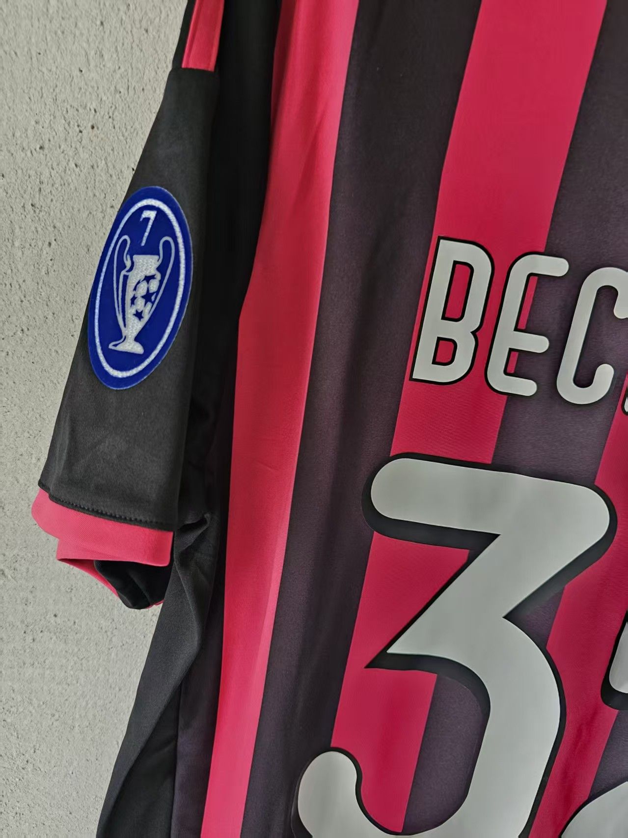 Other 2008 2009 AC Milan #23 David Beckham Jersey Size US S / EU 44-46 / 1 - 4 Thumbnail