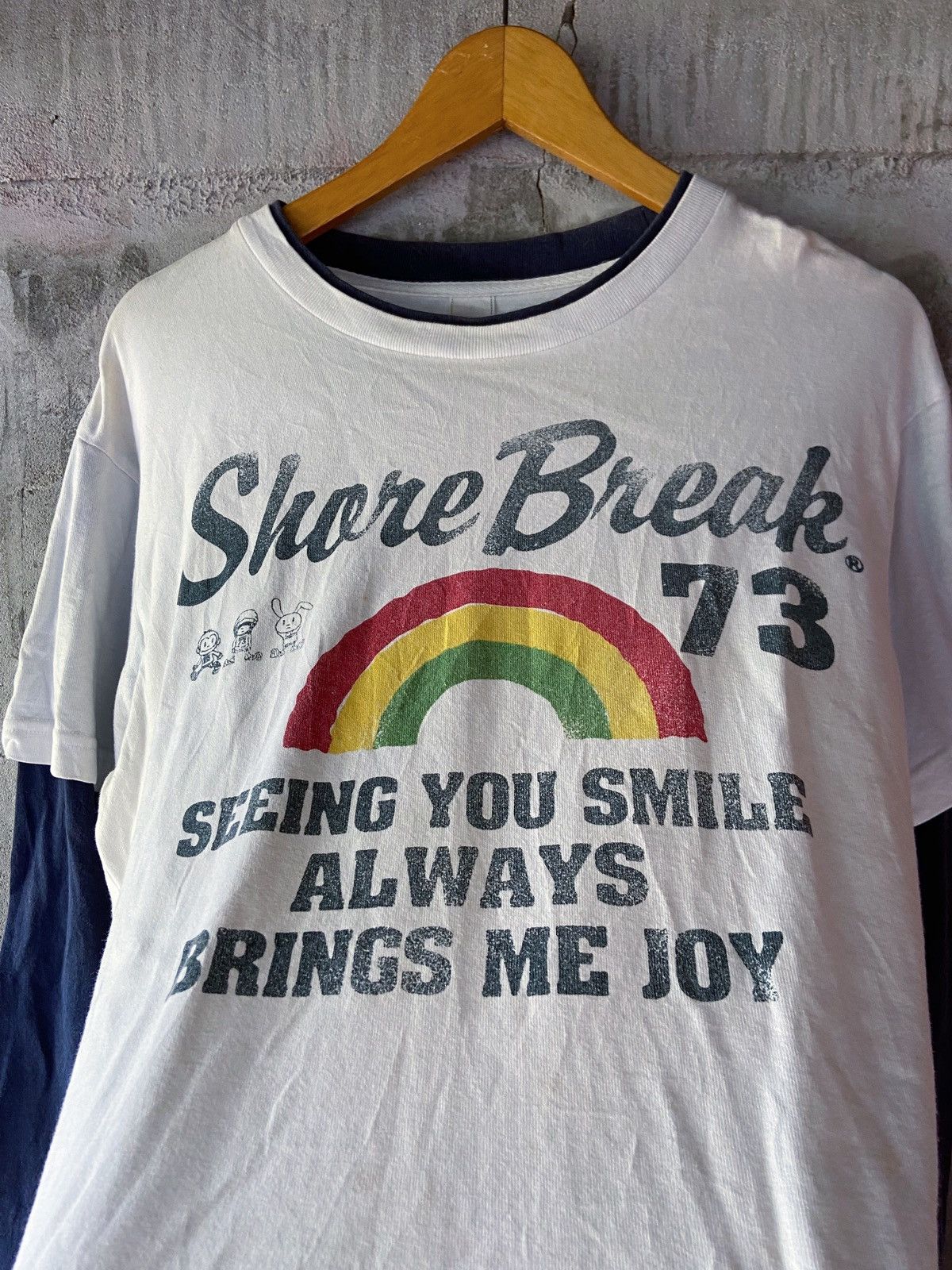 Beauty Beast × Hysteric Glamour × Japanese Brand SEEING YOU SMILE ALWAYS BRINGS ME JOY DOUBLE LAYER Size US M / EU 48-50 / 2 - 6 Thumbnail