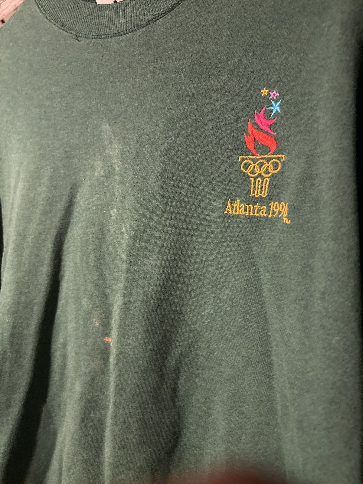 Hanes 1996 Atlanta Olympics crewneck Size US XL / EU 56 / 4 - 1 Thumbnail