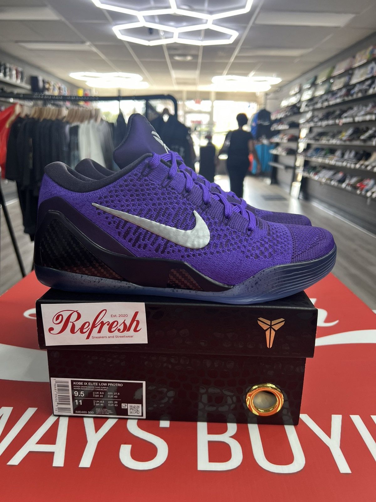 Nike Nike Kobe 9 Michael Jackson Moonwalk 2025 Size 9.5 Size US 9.5 / EU 42-43 - 1 Thumbnail