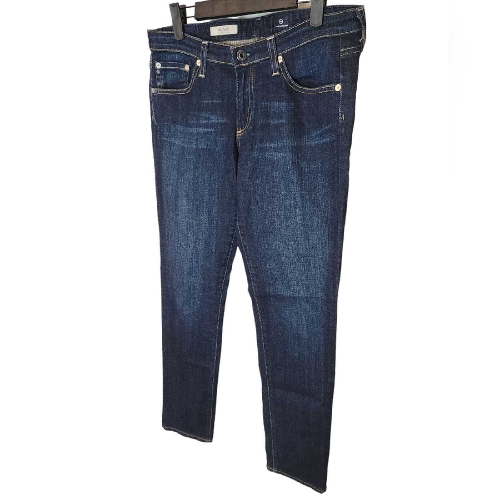 AG Adriano Goldschmied AG Adriano Goldschmied Denim Stilt Cigarette Leg Jeans 29 Size 29" - 3 Thumbnail