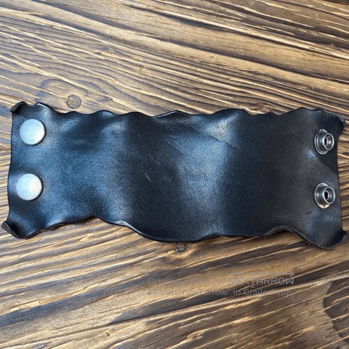 Undercover Undercover 04SS Languid Leather Bracelet. Size ONE SIZE - 2 Thumbnail