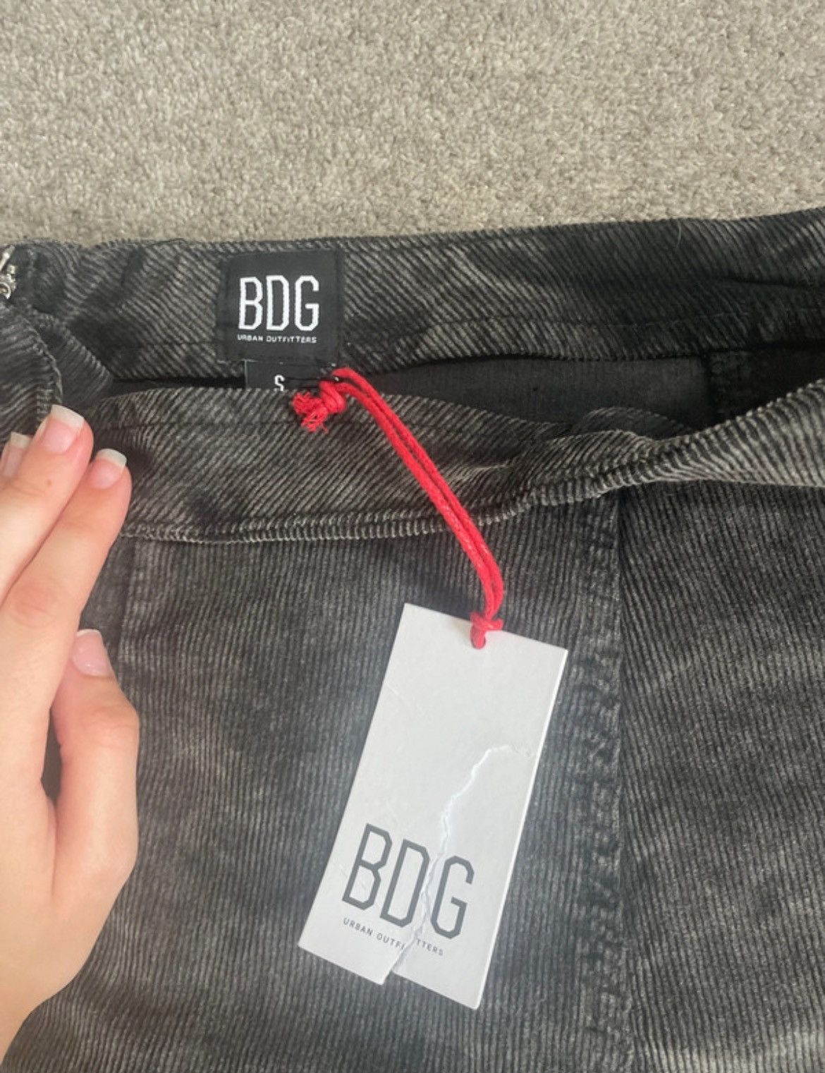 Urban Outfitters New Urban Outfitters BDG Black Skirt Size 26" / US 2 / IT 38 - 2 Thumbnail
