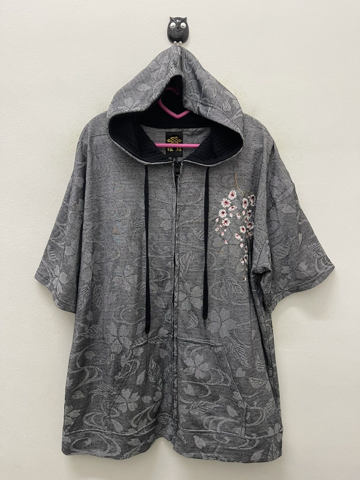 If Six Was Nine Rare Vintage SUKAJAN Japan Motive All Over Hoodie Size US L / EU 52-54 / 3 - 1 Thumbnail