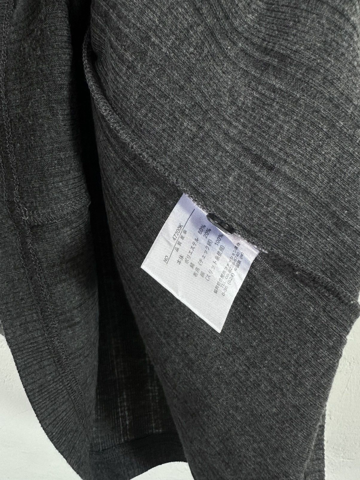 If Six Was Nine Y2K Japanes Mind Games Poem Double Layer Vkei Gothic Style Size US L / EU 52-54 / 3 - 5 Thumbnail