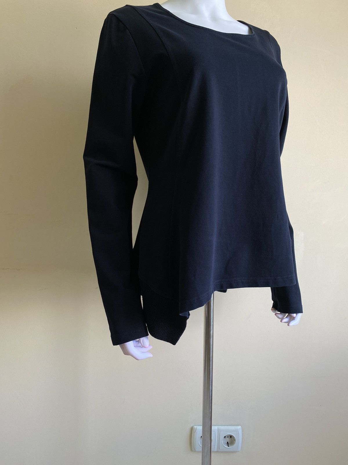 Rundholz Rundholz Black Label Long Sleeve Asymmetrical Top Size M Size M / US 6-8 / IT 42-44 - 4 Thumbnail