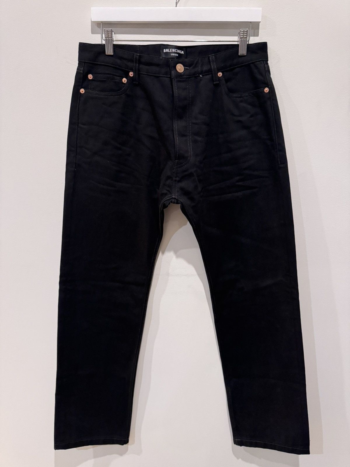 Balenciaga Balenciaga Japanese Denim Size US 31 - 1 Thumbnail