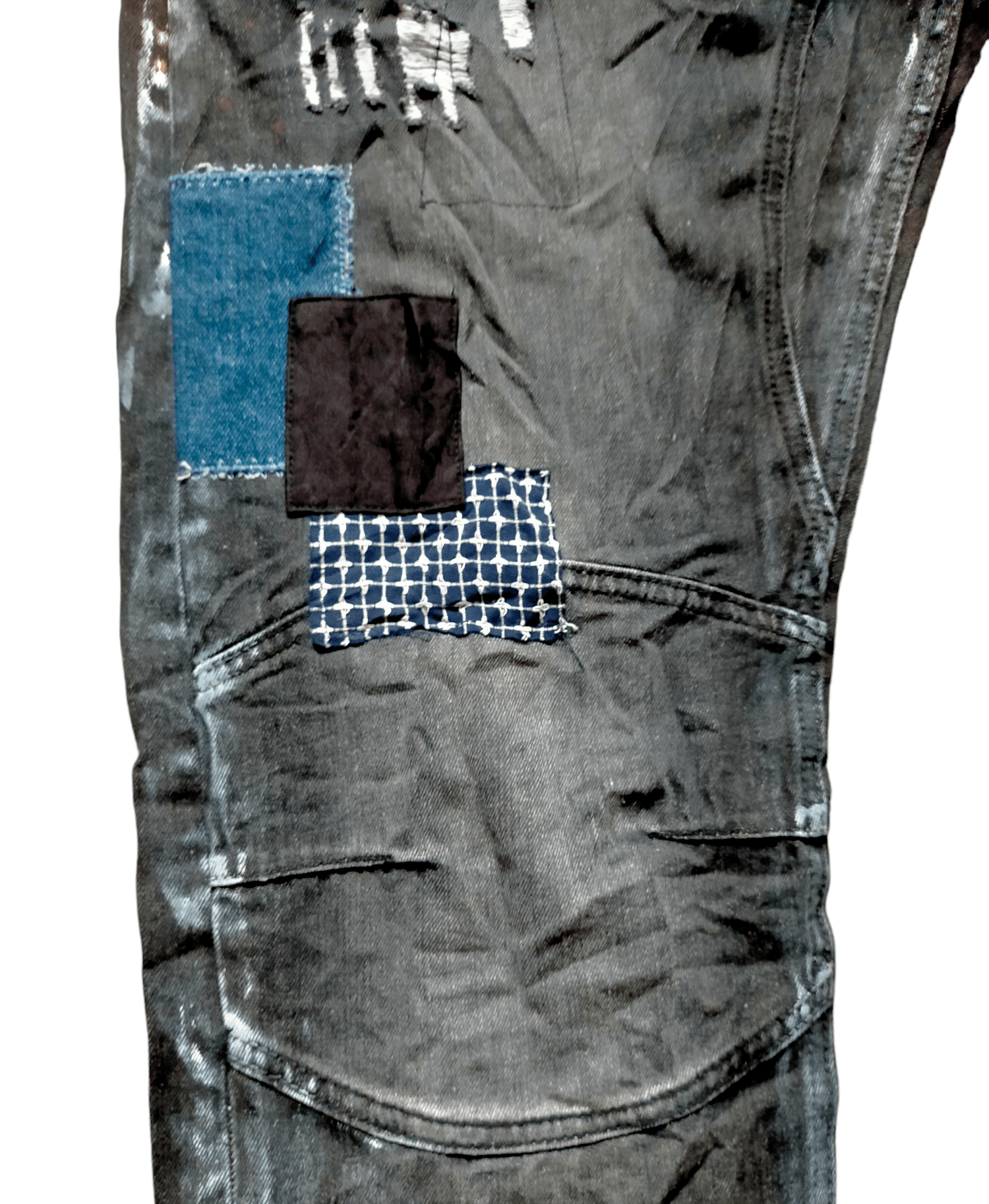 Billionaire Boys Club Bilionaire Boys Clubs Patchwork Jeans Size US 38 / EU 54 - 7 Thumbnail