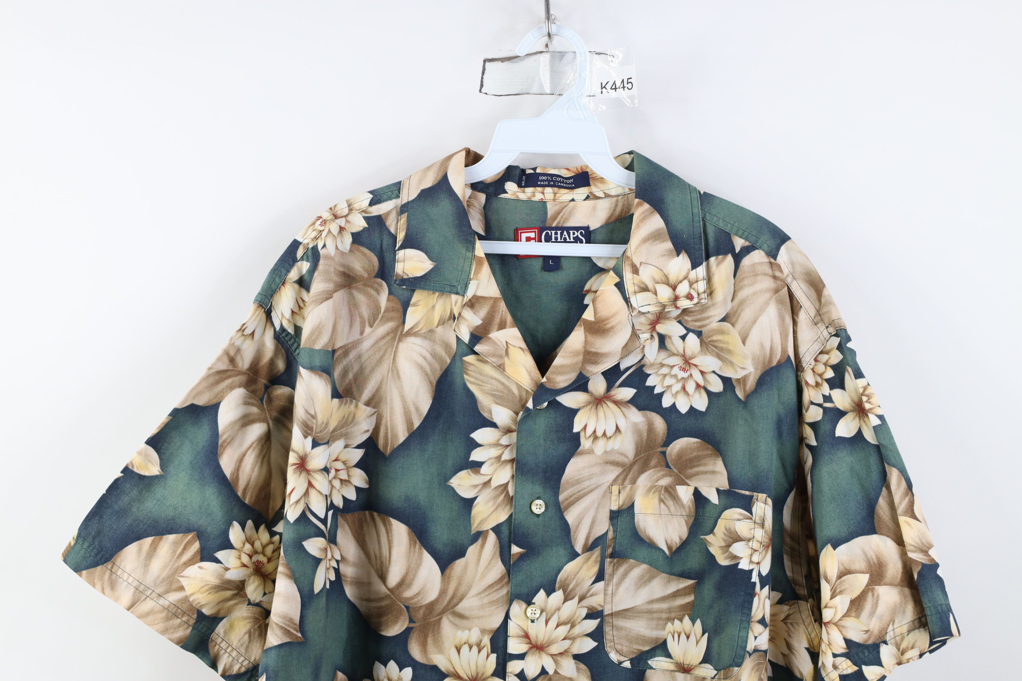 Ralph Lauren Vintage 90s Chaps Ralph Lauren Collar Hawaiian Button Shirt Size US L / EU 52-54 / 3 - 2 Thumbnail