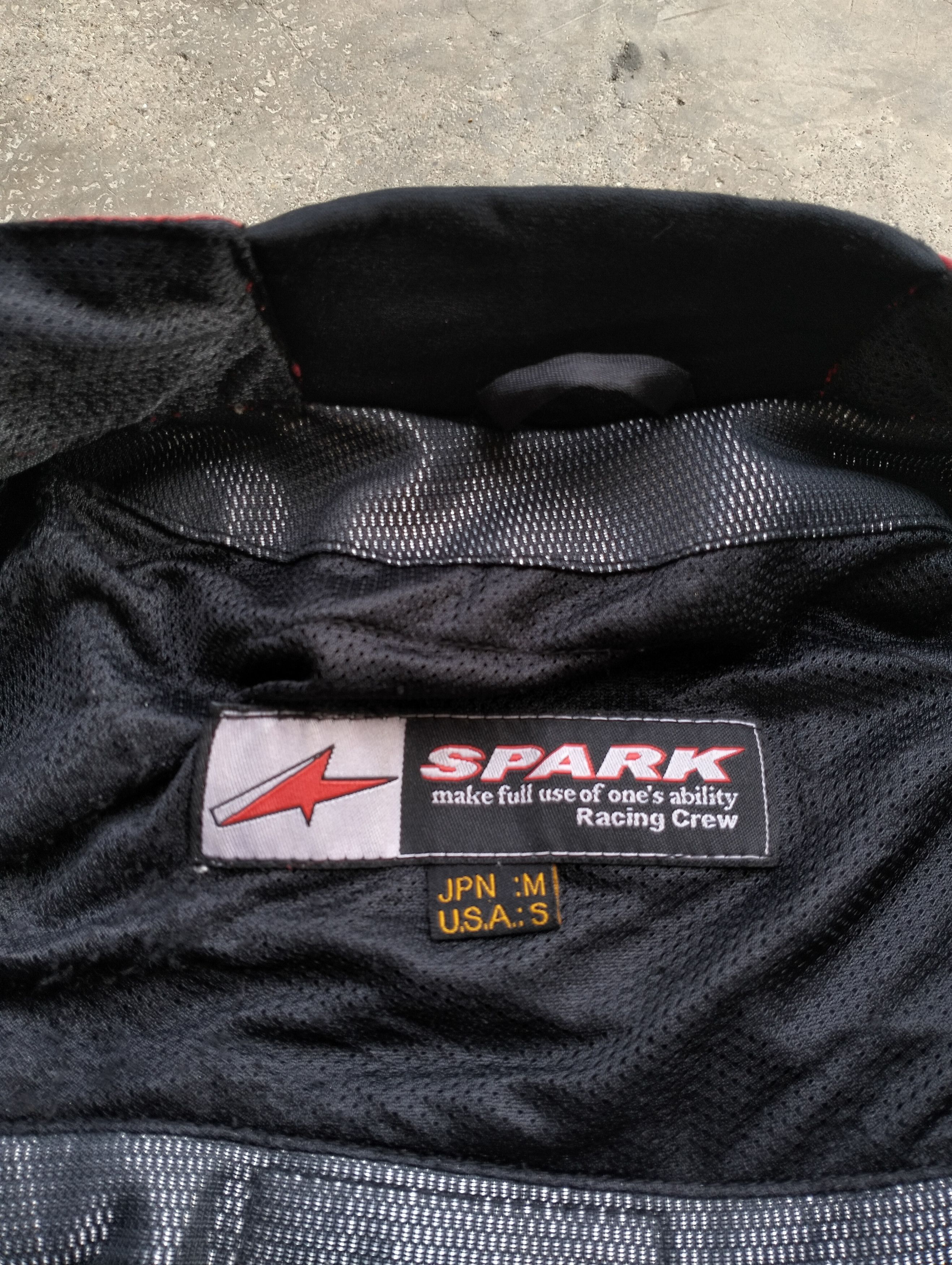 Sports Specialties JAPANESE BRAND SPARK RACING CREW RIDE JACKET NO PADDING Size US M / EU 48-50 / 2 - 21 Thumbnail
