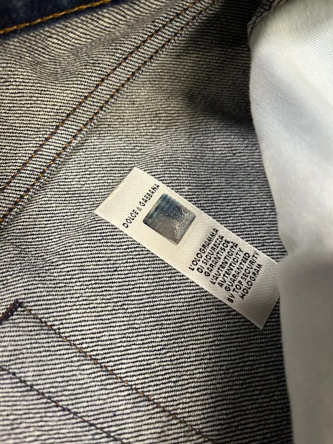 Dolce & Gabbana AW2001 Dolce & Gabbana Pins Blue Faded Denim Jeans Size US 32 / EU 48 - 13 Thumbnail