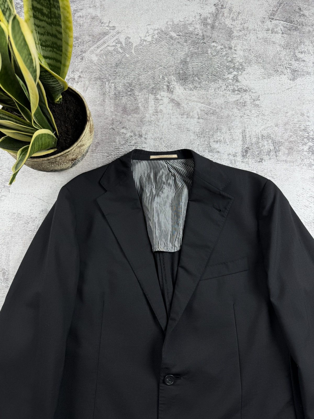 Corneliani Corneliani Vintage 52R Viscose Classic Blazer Suit Jacket Size 52R - 6 Thumbnail