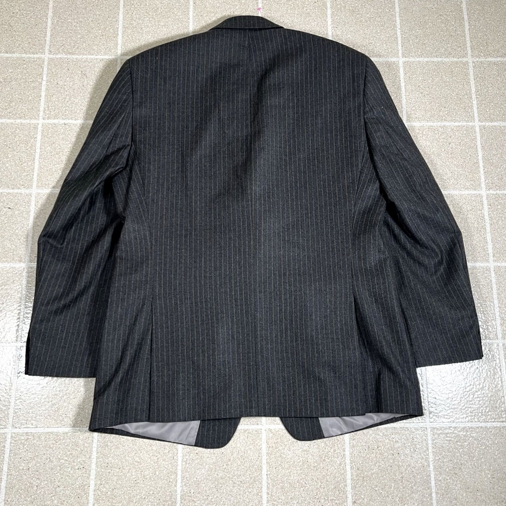 Michael Kors Michael Kors Mens Blazer Shirt 42R Wool Plaid Two Button Grey Sports Coat Regular Size Mens Size 42R - 5 Thumbnail
