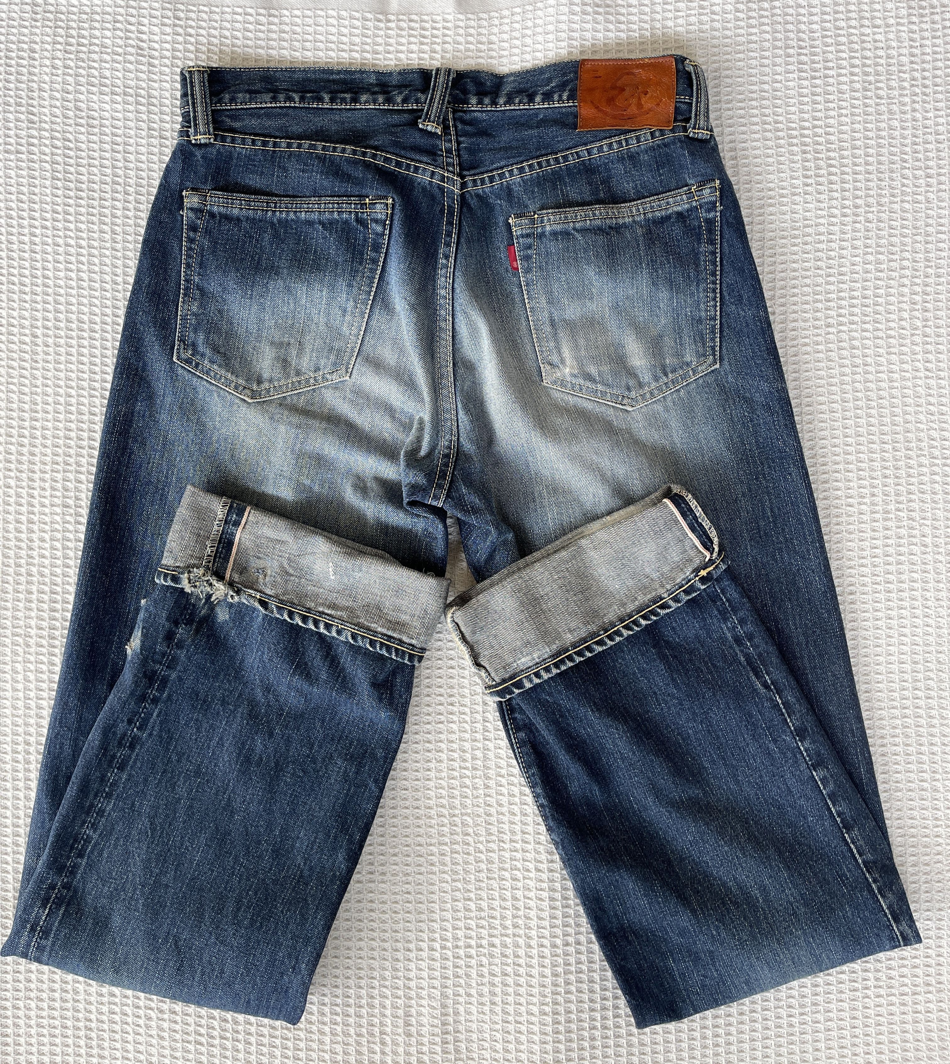 Kapital Vintage’90s🔥ETERNAL By Kapital🔥Distressed Selvedge Denim Size US 32 / EU 48 - 3 Thumbnail