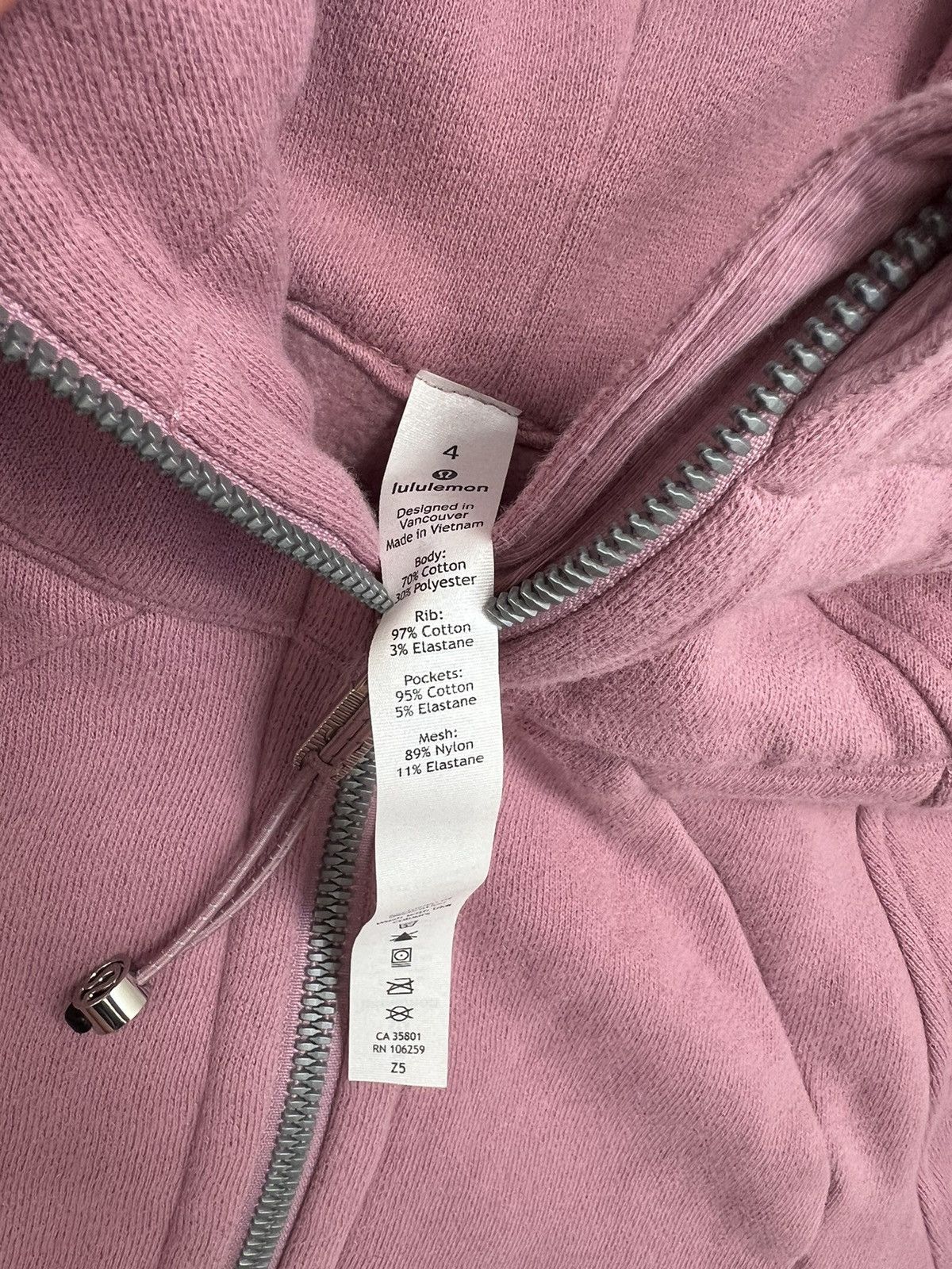 Lululemon Lululemon scuba zip up hoodie Size XS / US 0-2 / IT 36-38 - 7 Thumbnail