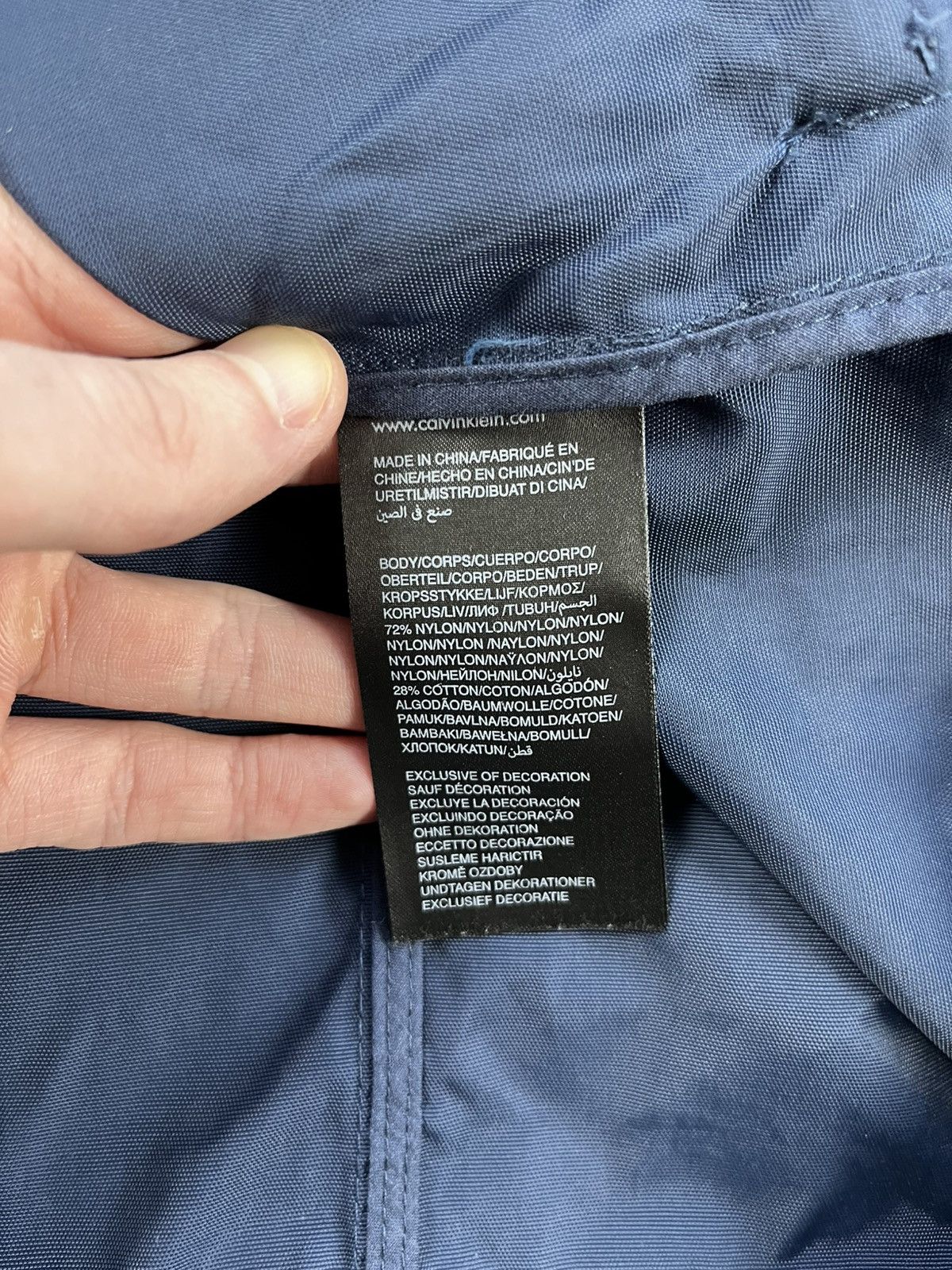 Calvin Klein Vintage Calvin Klein Nylon Jacket Size US S / EU 44-46 / 1 - 14 Thumbnail